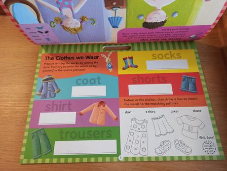 Early learning fun words & shapes sticker activity, 