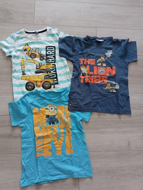 Chlapčenské tričko 6-8, lego,122