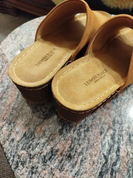 Kožené šľapky, 36