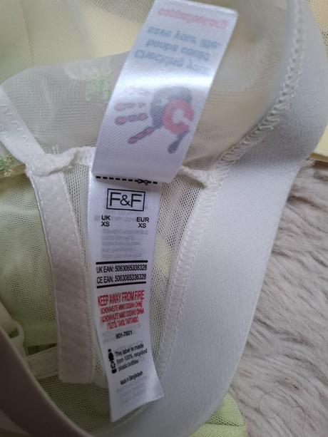 3 x podprsenka, f&f,xs