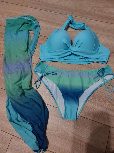 Plavky - trojkombinacia, xl