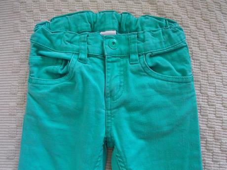 Slim farebné rifle veľ.104, palomino,104