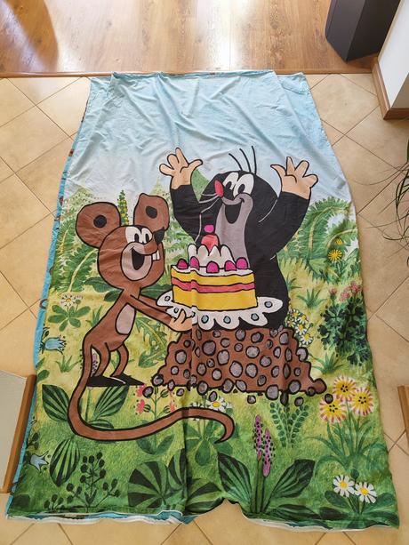 Detské obliečky krtko+vankúš, šírka (cm): 140,dĺžka (cm): 200