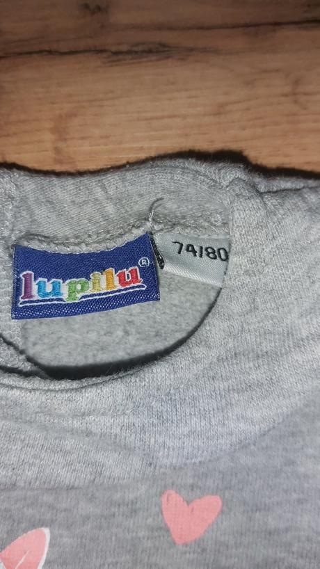 Teplakove saty 74/80, lupilu,74