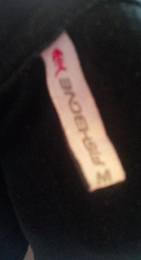 Dámske čierne tričko fishbone, fishbone,m