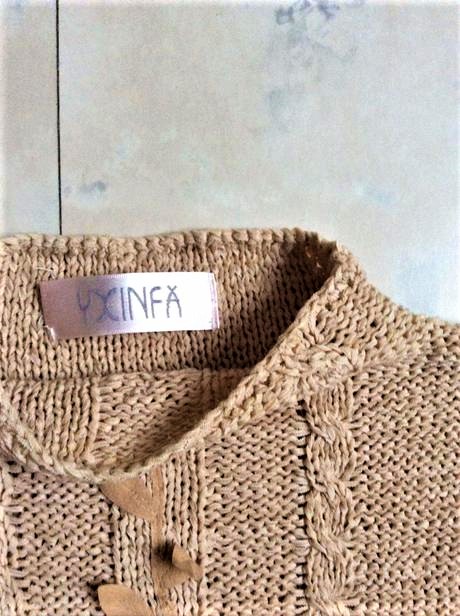 Pletený top/tričko s/m, m