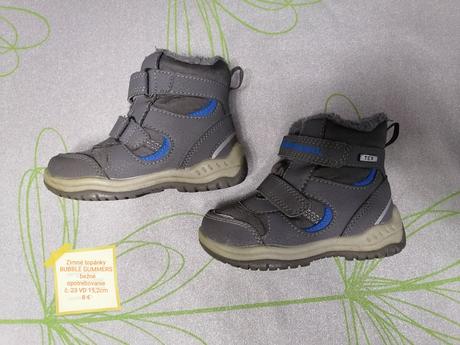 Zimné topánky, bubble gummers,23