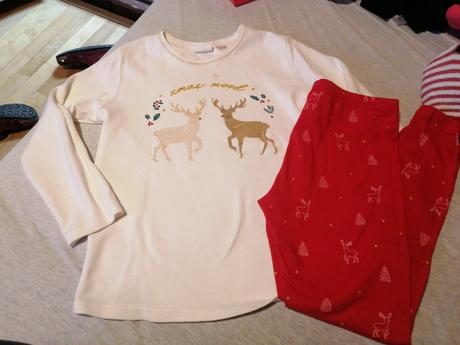 Vianočné pyžamo, zara,140