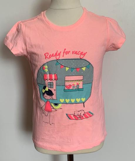 Pepco tričko s nápisom ready for vacy, pepco,128