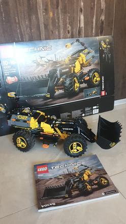 Lego technic 42081 volvo  kolesový nakladač, 