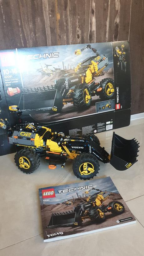 Lego technic 42081 volvo  kolesový nakladač, 