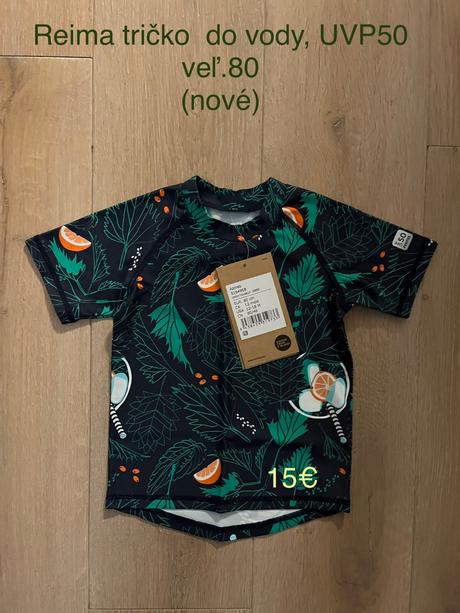 Tričko do vody s uv reima veľ. 74, reima,74