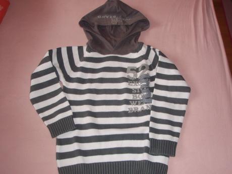 287 pružkovaný pulóvrik, c&a,128