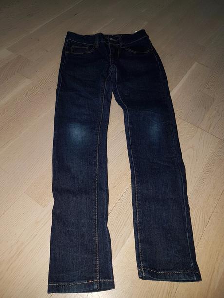 Jeansy pre dievca, 134