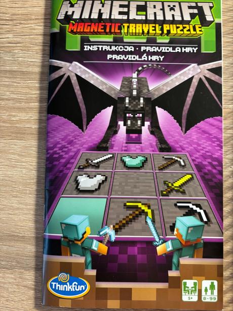 Predam magneticke puzzle minecraft, 