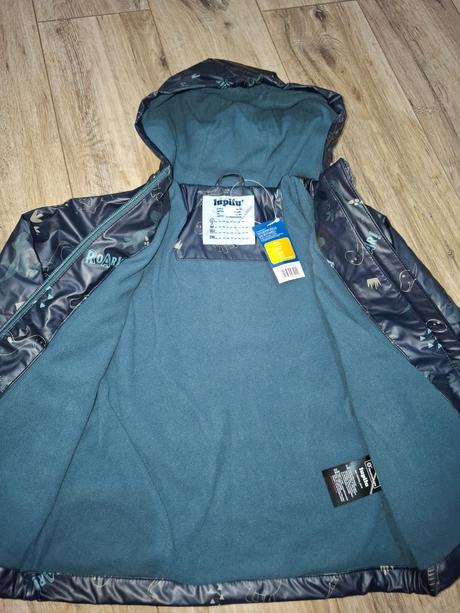 Zateplená bunda do dažďa, lupilu,98