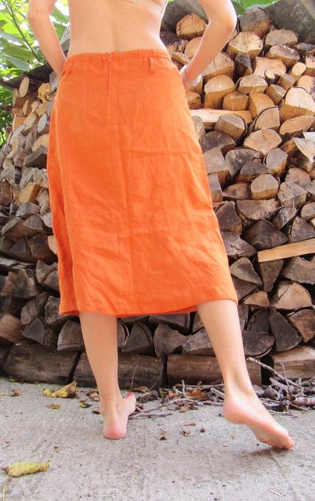 Ľanová sukienka, l