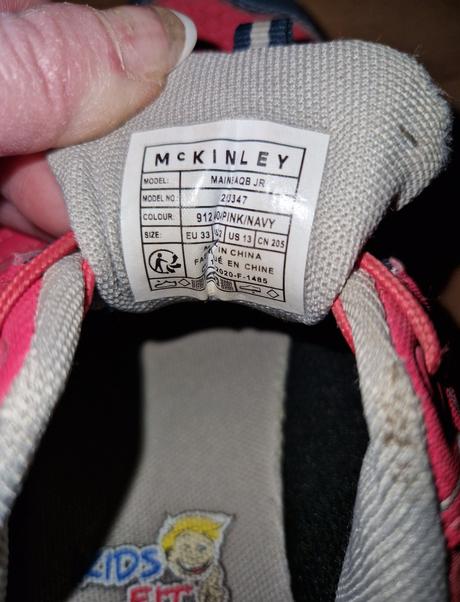 Trekingové topánky, mckinley,33