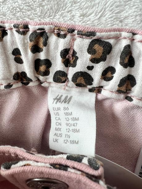 Ružové rifle h&m, h&m,86