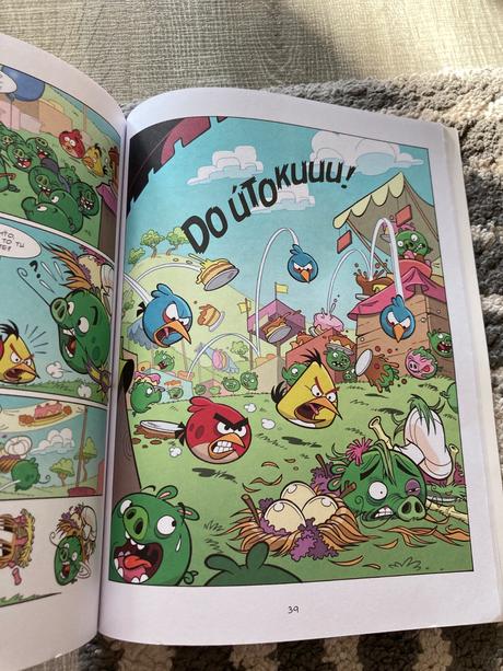 Komiks angry birds 5 dobrodružstiev,