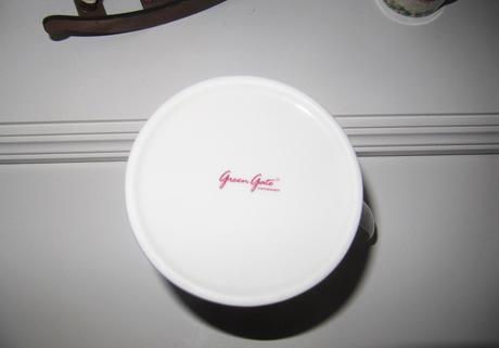 Green gate džbán ruže, porcelán, 