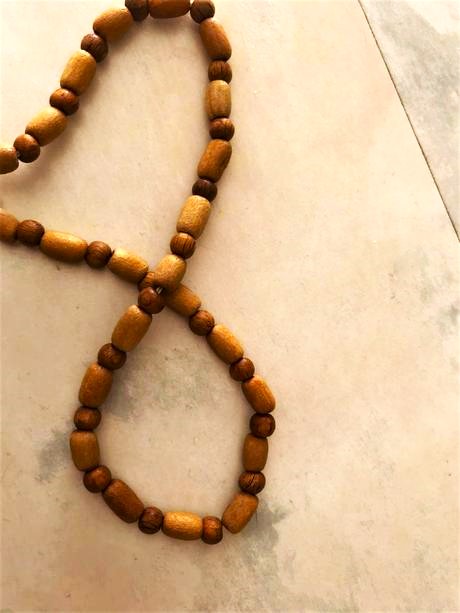 Drevený náhrdelník, 