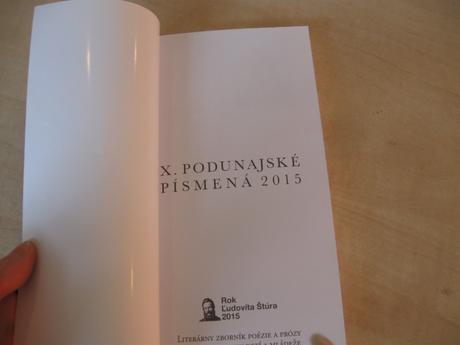 Zborník - podunajské písmená, 