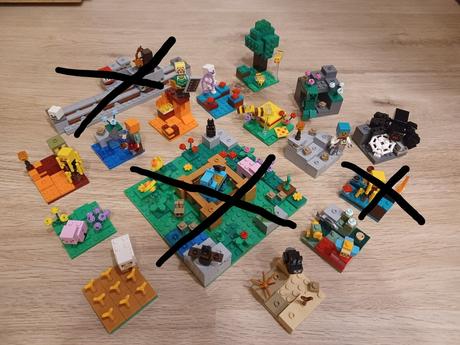 Minecraft lego krajinky, 