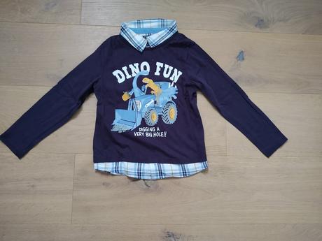 Tričko s dlhým rukávom, c&a,110