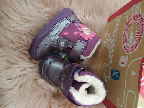 Detské zimné topánky d.d.step 23221553, d.d.step,20 / 21