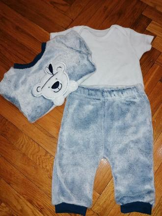 Zimný set ľadový medvedík, 68–80