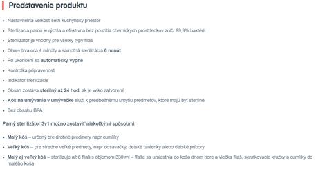 Sterilizátor philips avent 4v1 scf286/03, avent