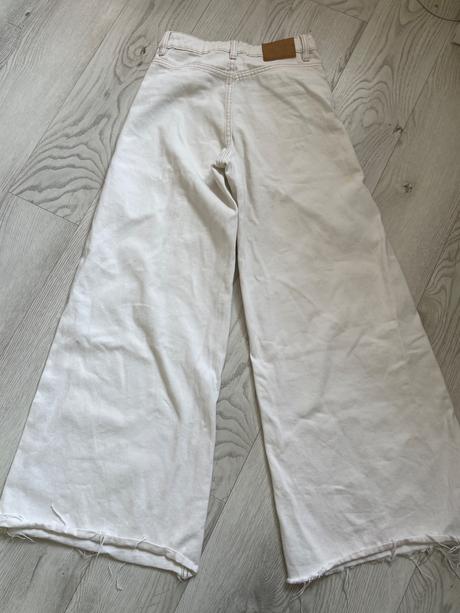 Extra široké džínsy, bershka,32