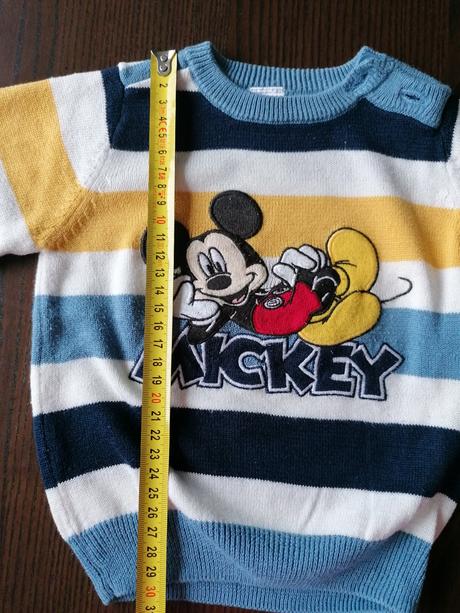 Svetrík mickey, c&a,74
