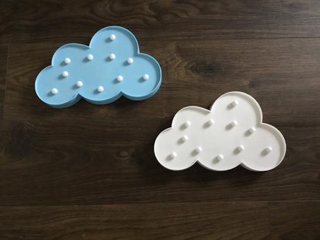 Obláčiky, 2ks lampy na baterky, 