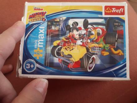 Mini puzzle 20ks  mickey mouse disney, 