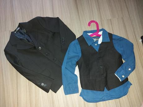 Sako+ vesta + kosela ... cena spolu, 98