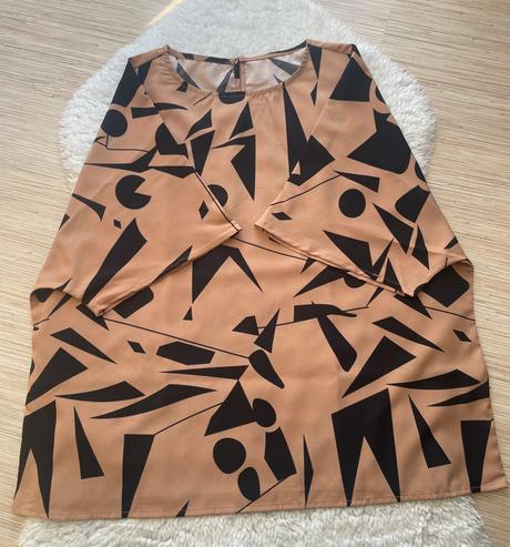 Bledohneda suprava s geom.tvarmi, xl