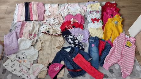 Balík oblečenia pre dievčatko, 68–80