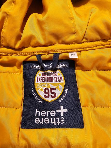 Prechodova jarná - jesenná bundička - veľkosť 140, c&a,140