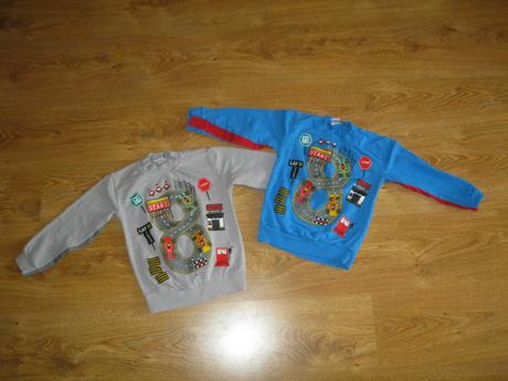 2x tričko dlhý rukáv, 92