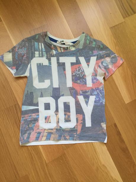 Tricko city boy, h&m,92