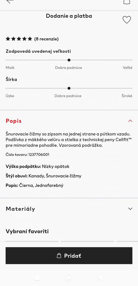 Šnurovacie čižmy, h&m,27