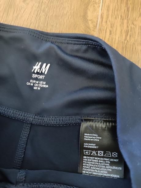 Dámske športové legíny, h&m,m