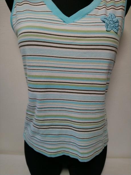 Dámsky pásikavý bavlnený top, kenny s, s