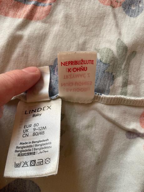 Pyzamo zelenina lindex, lindex,80