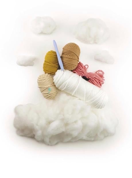 Súprava na výrobu háčkovaného zvieratka rabbit, 