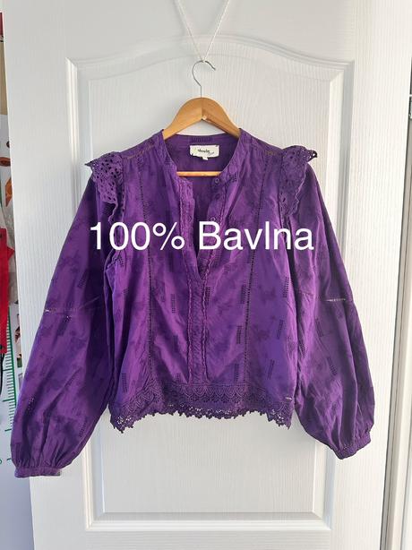 Čipkovaná blúzka, s