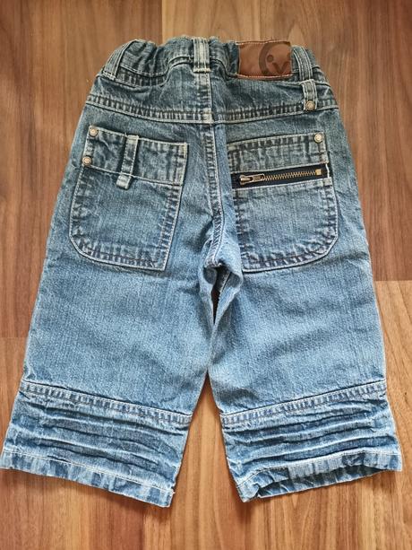 Riflové šortky, vertbaudet,92