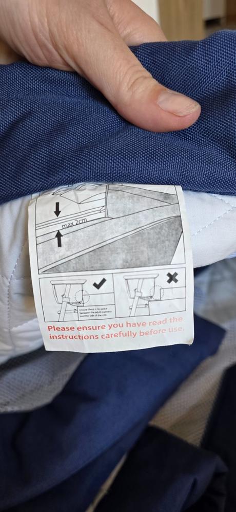 Babylo postielka k posteli- modrá farba, šírka (cm): 50,dĺžka (cm): 100